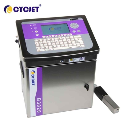 ロット番号のQrcode Cijのインクジェット・プリンタCYCJET B3020の日付のバッチ コーディングおよび印が付いているプリンター